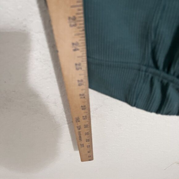 Lululemon Womens Size 14 Brushed Softstreme Ribbed High-Rise Jogger Green Jasper - Picture 9 of 11